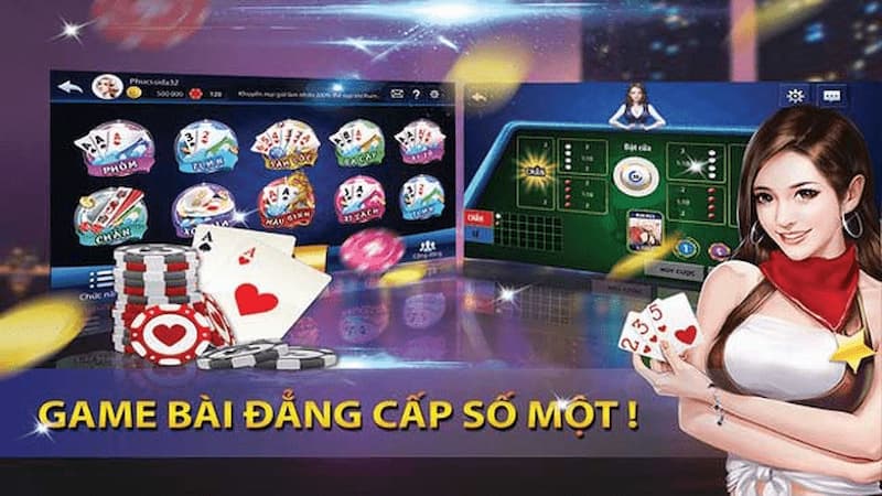 Queenclub với đa dạng trò chơi